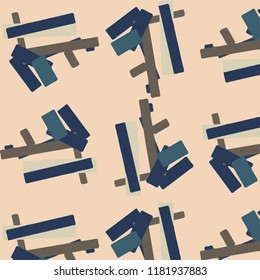Abstract vector background. Colorful halftone illustration pattern