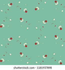 Abstract vector background. Colorful halftone illustration pattern