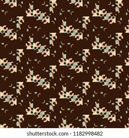 Abstract vector background. Colorful halftone illustration pattern