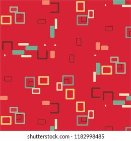 Abstract vector background. Colorful halftone illustration pattern