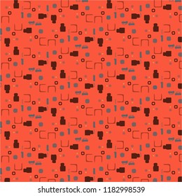 Abstract vector background. Colorful halftone illustration pattern