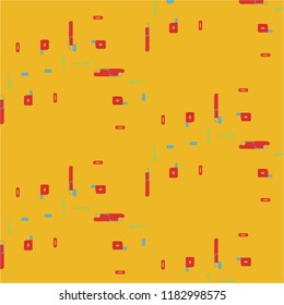 Abstract vector background. Colorful halftone illustration pattern