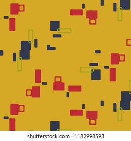 Abstract vector background. Colorful halftone illustration pattern