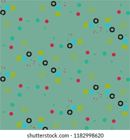 Abstract vector background. Colorful halftone illustration pattern