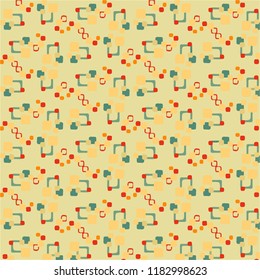 Abstract vector background. Colorful halftone illustration pattern