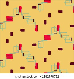 Abstract vector background. Colorful halftone illustration pattern