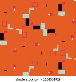 Abstract vector background. Colorful halftone illustration pattern