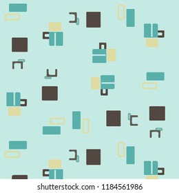 Abstract vector background. Colorful halftone illustration pattern