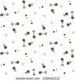 Abstract vector background. Colorful halftone illustration pattern