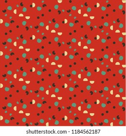 Abstract vector background. Colorful halftone illustration pattern