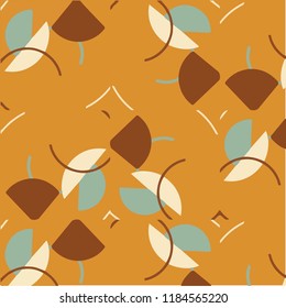 Abstract vector background. Colorful halftone illustration pattern