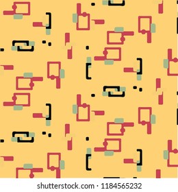 Abstract vector background. Colorful halftone illustration pattern