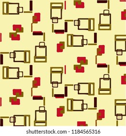 Abstract vector background. Colorful halftone illustration pattern