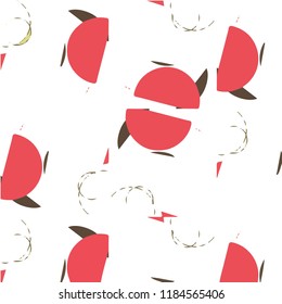 Abstract vector background. Colorful halftone illustration pattern