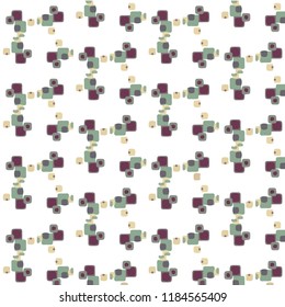 Abstract vector background. Colorful halftone illustration pattern