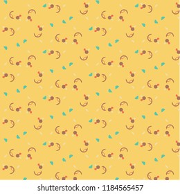 Abstract vector background. Colorful halftone illustration pattern