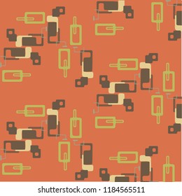 Abstract vector background. Colorful halftone illustration pattern