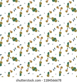 Abstract vector background. Colorful halftone illustration pattern
