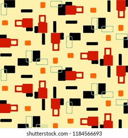 Abstract vector background. Colorful halftone illustration pattern