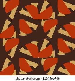 Abstract vector background. Colorful halftone illustration pattern