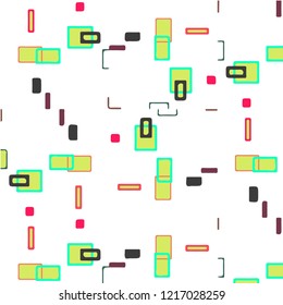 Abstract vector background. Colorful halftone illustration pattern