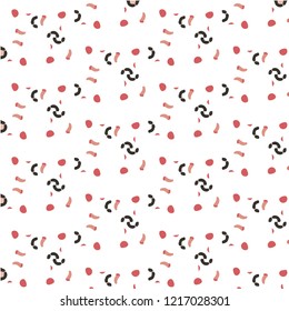 Abstract vector background. Colorful halftone illustration pattern