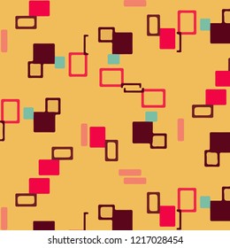Abstract vector background. Colorful halftone illustration pattern