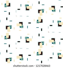 Abstract vector background. Colorful halftone illustration pattern