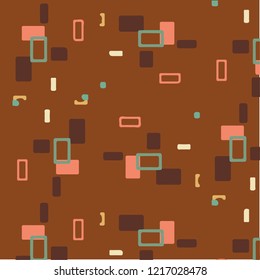 Abstract vector background. Colorful halftone illustration pattern
