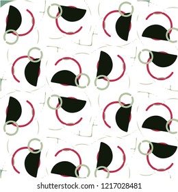Abstract vector background. Colorful halftone illustration pattern