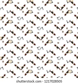 Abstract vector background. Colorful halftone illustration pattern