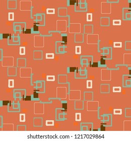 Abstract vector background. Colorful halftone illustration pattern