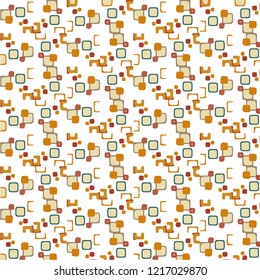 Abstract vector background. Colorful halftone illustration pattern