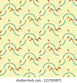 Abstract vector background. Colorful halftone illustration pattern
