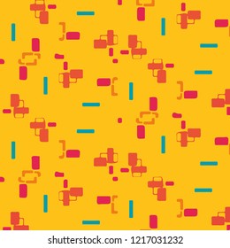 Abstract vector background. Colorful halftone illustration pattern