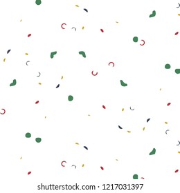 Abstract vector background. Colorful halftone illustration pattern