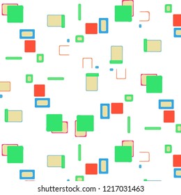 Abstract vector background. Colorful halftone illustration pattern