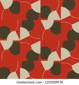 Abstract vector background. Colorful halftone illustration pattern