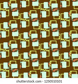 Abstract vector background. Colorful halftone illustration pattern