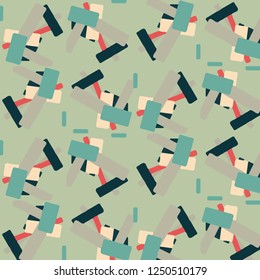 Abstract vector background. Colorful halftone illustration pattern
