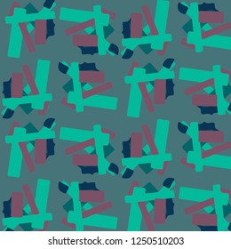 Abstract vector background. Colorful halftone illustration pattern