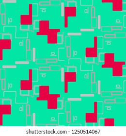 Abstract vector background. Colorful halftone illustration pattern