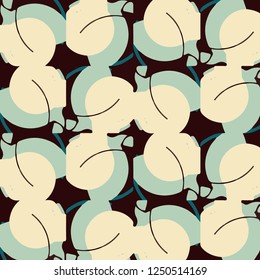 Abstract vector background. Colorful halftone illustration pattern
