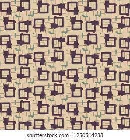 Abstract vector background. Colorful halftone illustration pattern