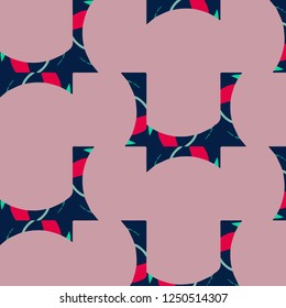 Abstract vector background. Colorful halftone illustration pattern