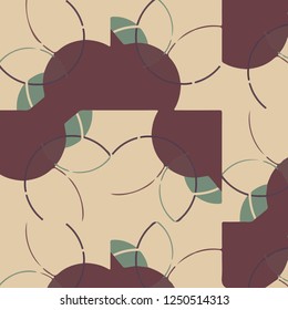 Abstract vector background. Colorful halftone illustration pattern