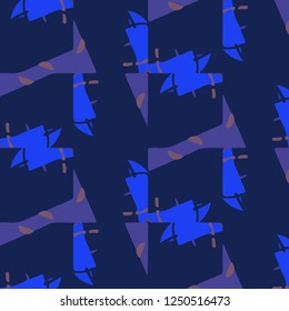 Abstract vector background. Colorful halftone illustration pattern