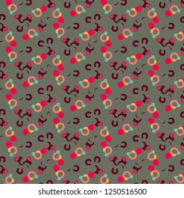 Abstract vector background. Colorful halftone illustration pattern