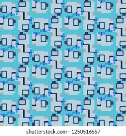 Abstract vector background. Colorful halftone illustration pattern