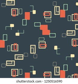 Abstract vector background. Colorful halftone illustration pattern